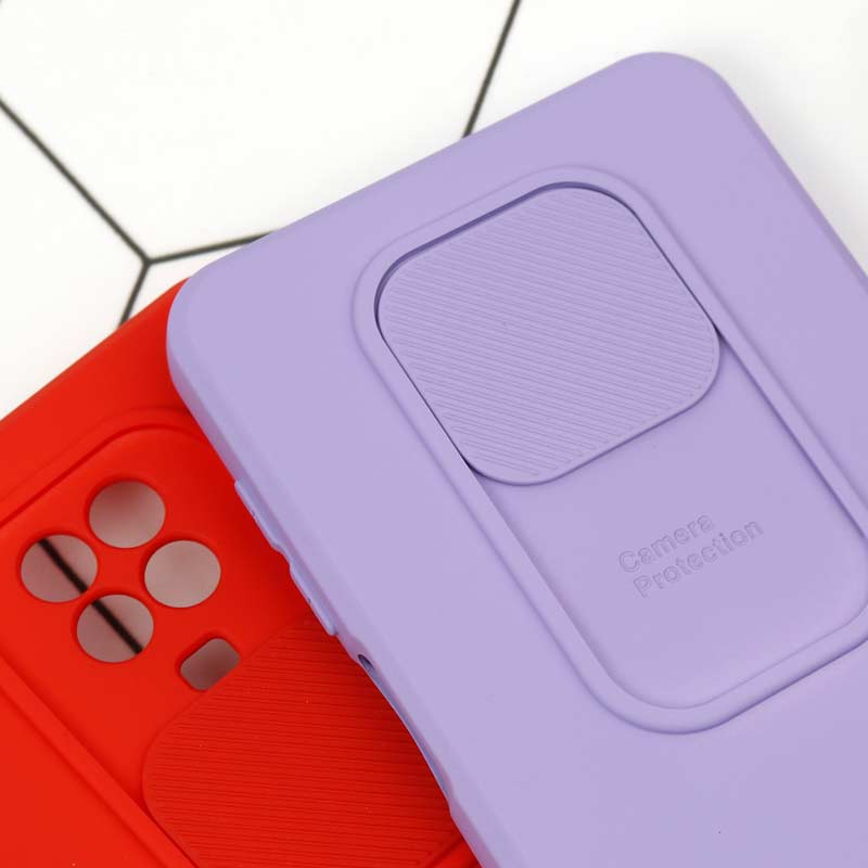 قاب طرح سیلیکونی محافظ لنزدار کشویی Xiaomi Redmi Note 9s / Note 9 Pro