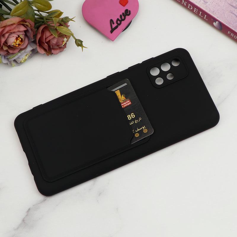 قاب سیلیکونی جاکارتی دار محافظ لنزدار Samsung A51