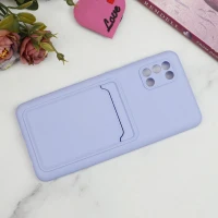 قاب سیلیکونی جاکارتی دار محافظ لنزدار Samsung A71 لایت