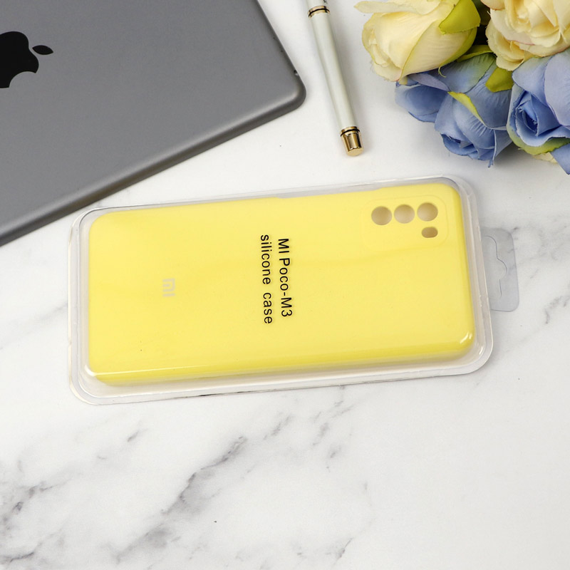 قاب محافظ لنزدار سیلیکونی اصلی زیر بسته Xiaomi Poco M3