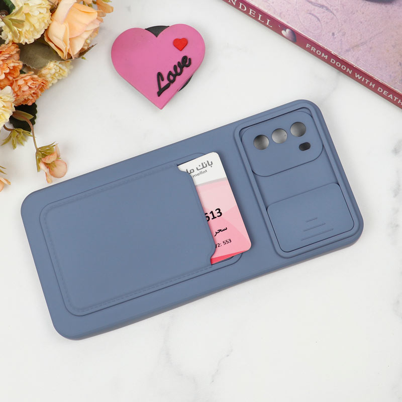 قاب سیلیکونی جاکارتی دار محافظ لنزدار Xiaomi Poco M3