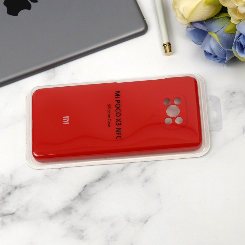 قاب محافظ لنزدار سیلیکونی اصلی زیر بسته Xiaomi Poco X3