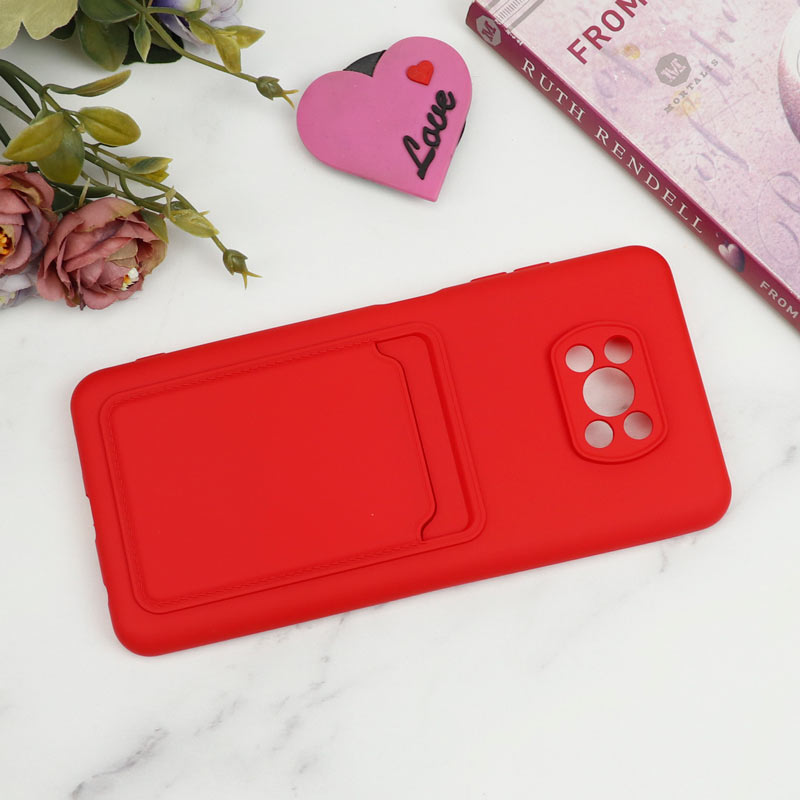قاب سیلیکونی جاکارتی دار محافظ لنزدار Xiaomi Poco X3 لایت