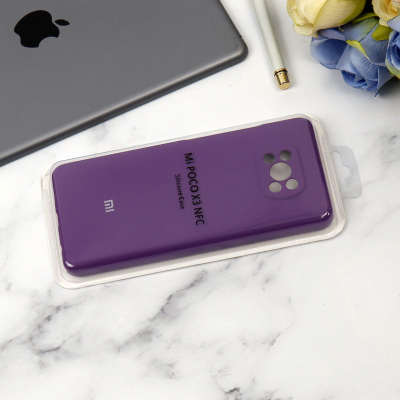 قاب محافظ لنزدار سیلیکونی اصلی زیر بسته Xiaomi Poco X3