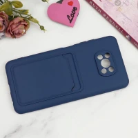 قاب سیلیکونی جاکارتی دار محافظ لنزدار Xiaomi Poco X3