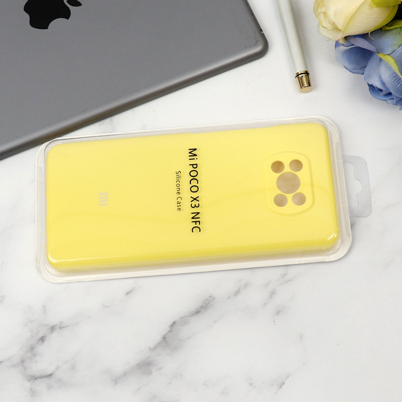 قاب محافظ لنزدار سیلیکونی اصلی زیر بسته Xiaomi Poco X3