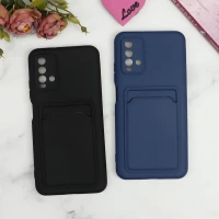 قاب سیلیکونی جاکارتی دار محافظ لنزدار Xiaomi Redmi 9T