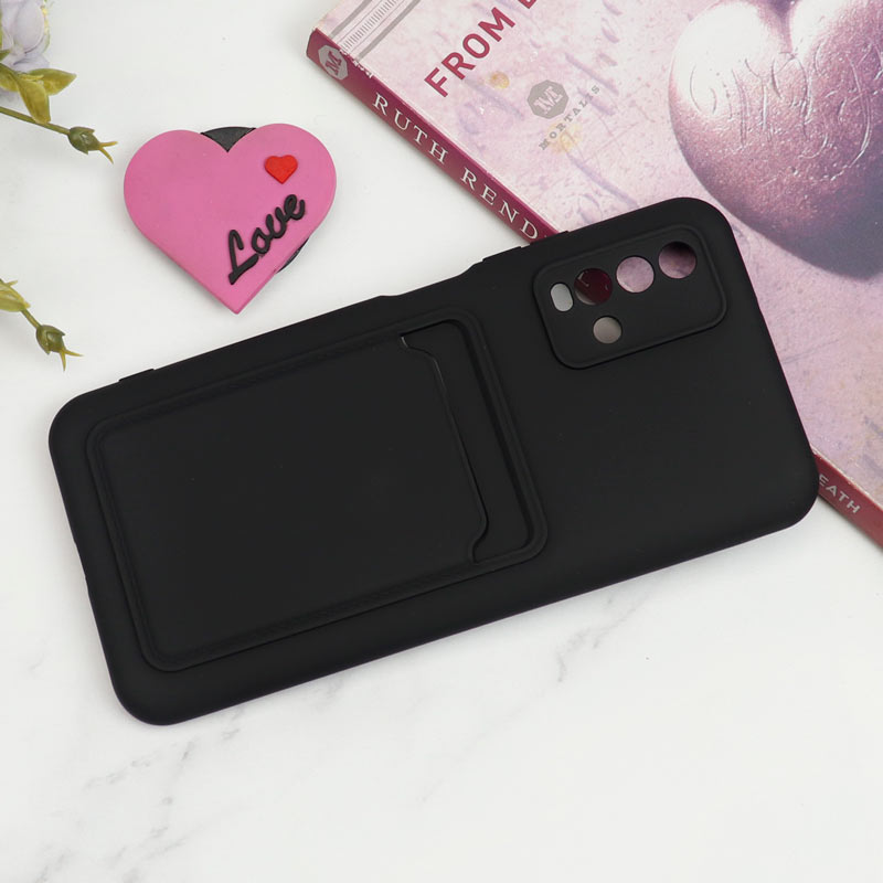قاب سیلیکونی جاکارتی دار محافظ لنزدار Xiaomi Redmi 9T
