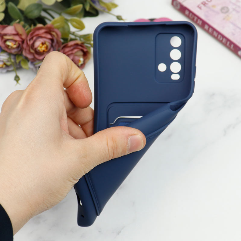 قاب سیلیکونی جاکارتی دار محافظ لنزدار Xiaomi Redmi 9T