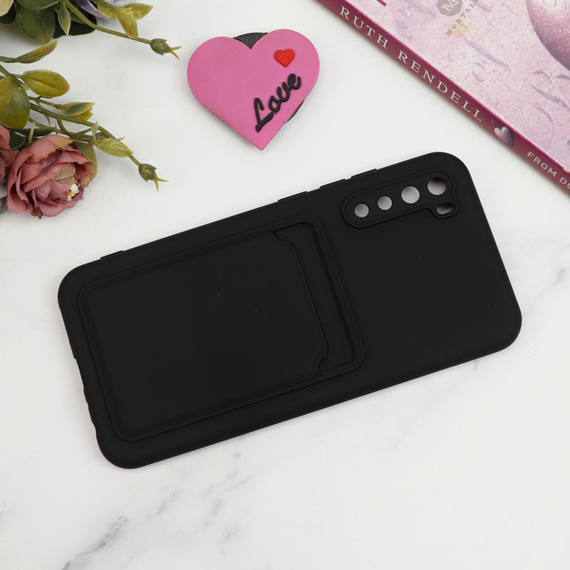 قاب سیلیکونی جاکارتی دار محافظ لنزدار Xiaomi Redmi Note 8