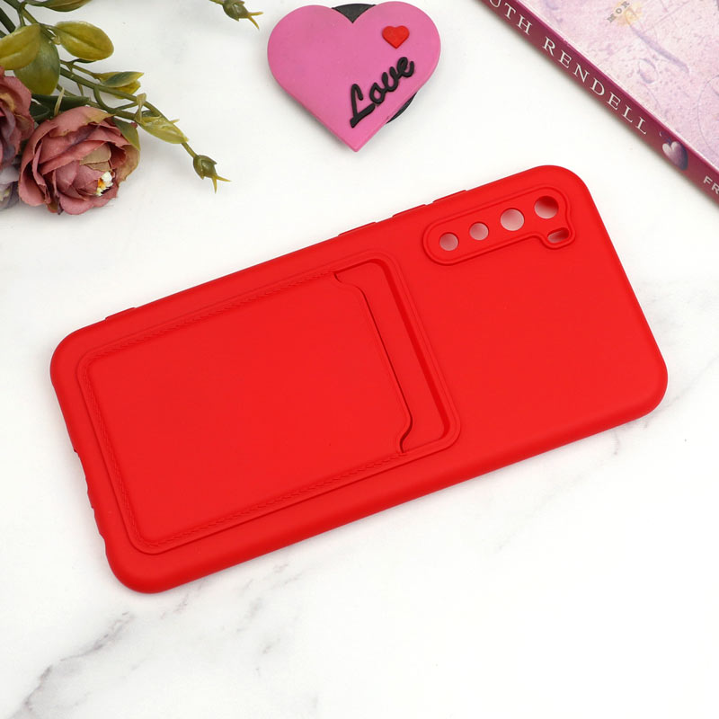 قاب سیلیکونی جاکارتی دار محافظ لنزدار Xiaomi Redmi Note 8 لایت