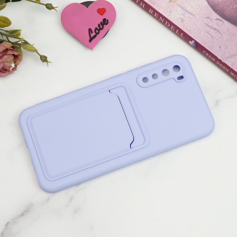 قاب سیلیکونی جاکارتی دار محافظ لنزدار Xiaomi Redmi Note 8 لایت