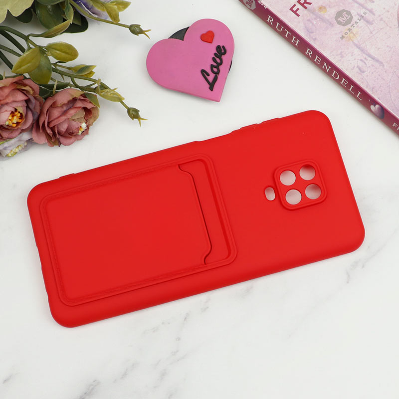 قاب سیلیکونی جاکارتی دار محافظ لنزدار Xiaomi Redmi Note 9s / Note 9 Pro لایت