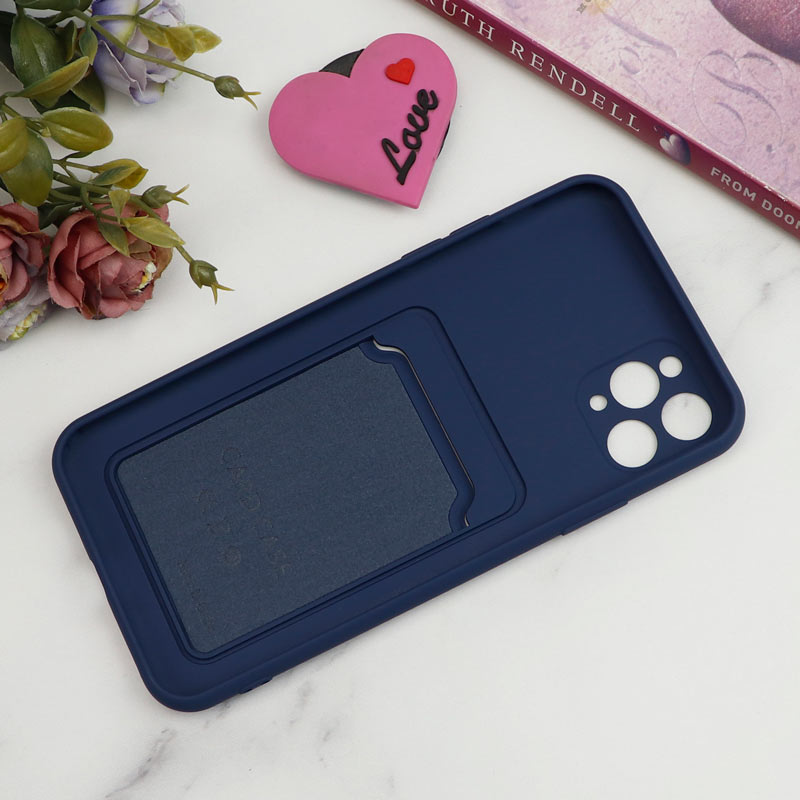 قاب سیلیکونی جاکارتی دار محافظ لنزدار iPhone 11 Pro Max
