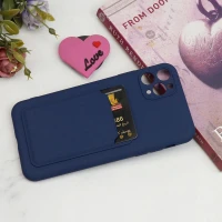 قاب سیلیکونی جاکارتی دار محافظ لنزدار iPhone 11 Pro Max