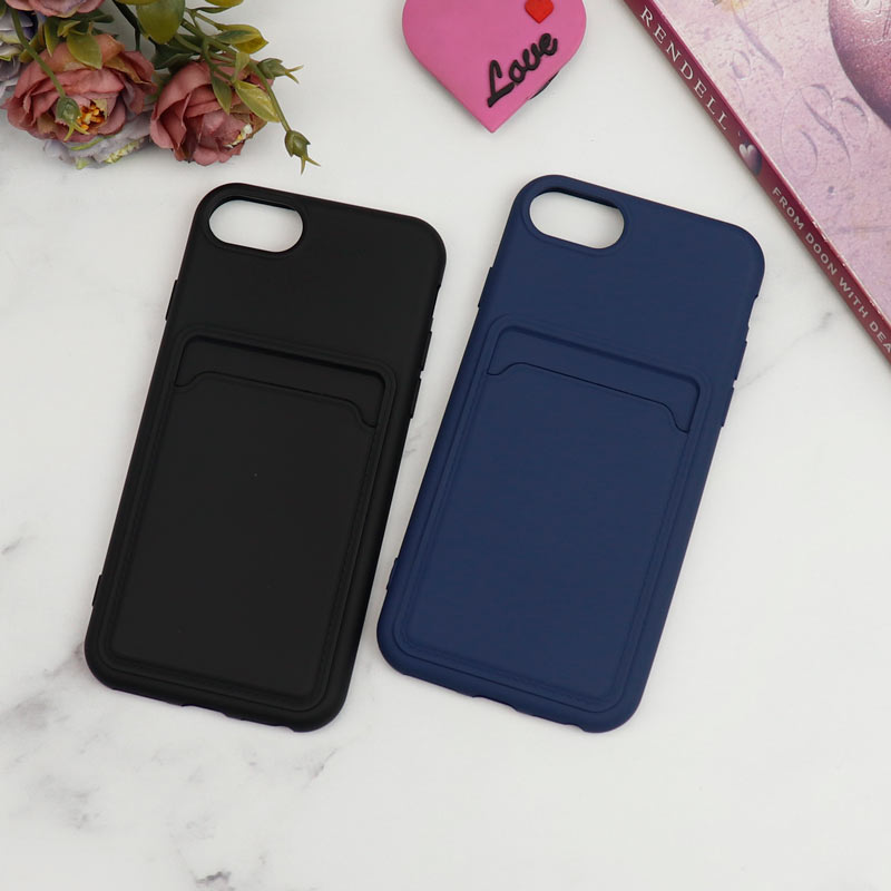 قاب سیلیکونی جاکارتی دار iPhone 7/8