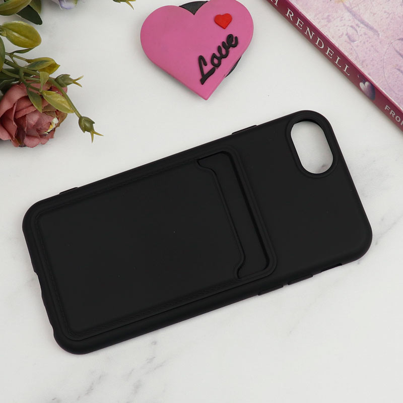 قاب سیلیکونی جاکارتی دار iPhone 7/8