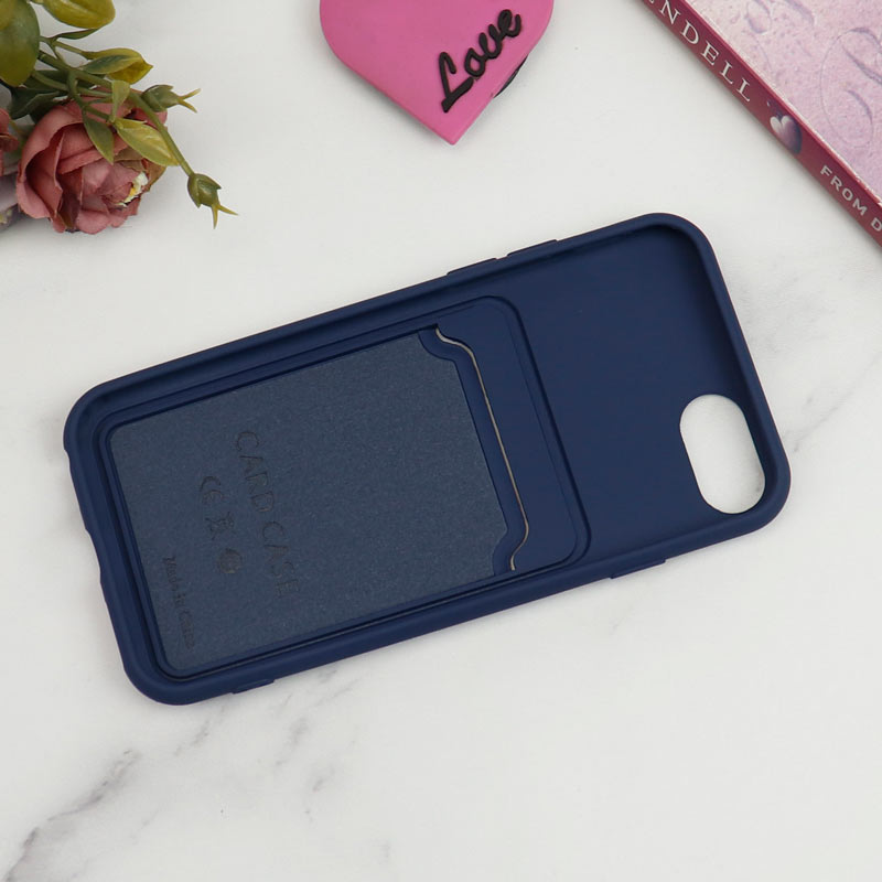 قاب سیلیکونی جاکارتی دار iPhone 7/8