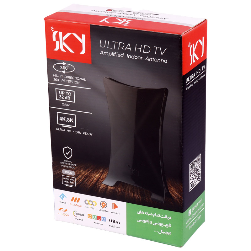 آنتن رومیزی اسکای Sky RA.D BAT0627 Plus 10m + آداپتور