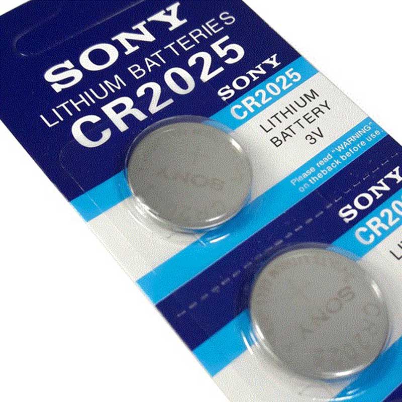 باتری سکه ای Sony CR2025 بسته 5 عددی