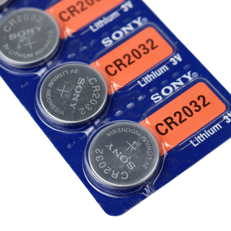 باتری سکه ای Sony CR2032 High بسته 5 عددی