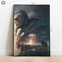 تابلو شاسی 20*15 Assassins Valhalla