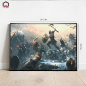 تابلو شاسی 20*15 God Of War 3