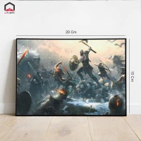 تابلو شاسی 20*15 God Of War 3