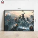 تابلو شاسی 20*15 God Of War 3