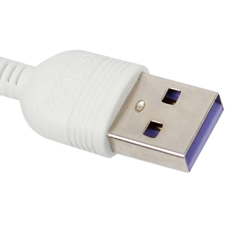کابل آیفونی فست شارژ Tranyoo S6-I 5A 1m
