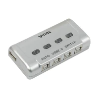 سوییچ پرینتر V-net USB Auto Sharing 4 Port
