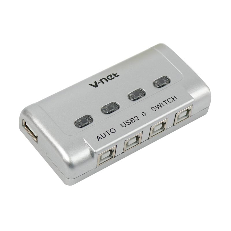 سوییچ پرینتر V-net USB Auto Sharing 4 Port