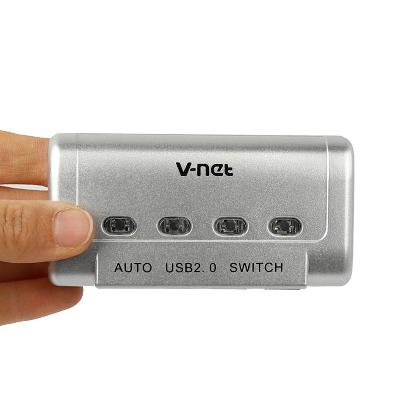 سوییچ پرینتر V-net USB Auto Sharing 4 Port