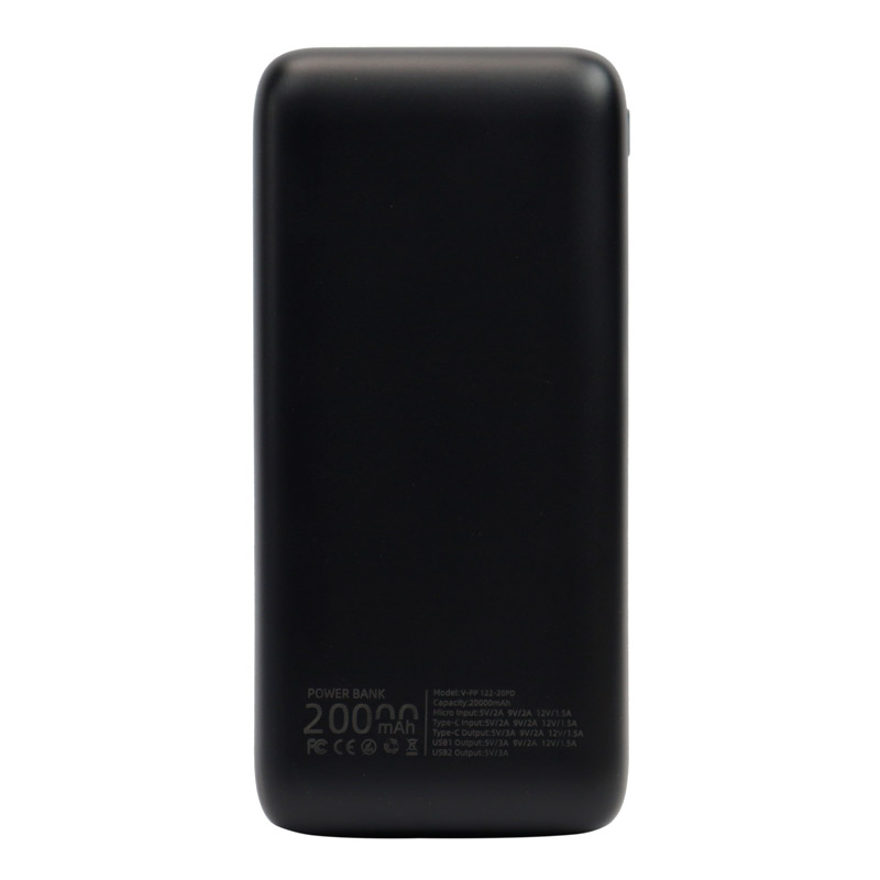 پاوربانک فست شارژ 20000 وریتی Verity V-PP122 PD QC3