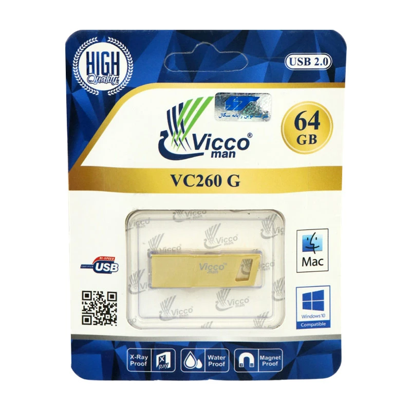 فلش 64 گیگ ویکومن ViccoMan VC260