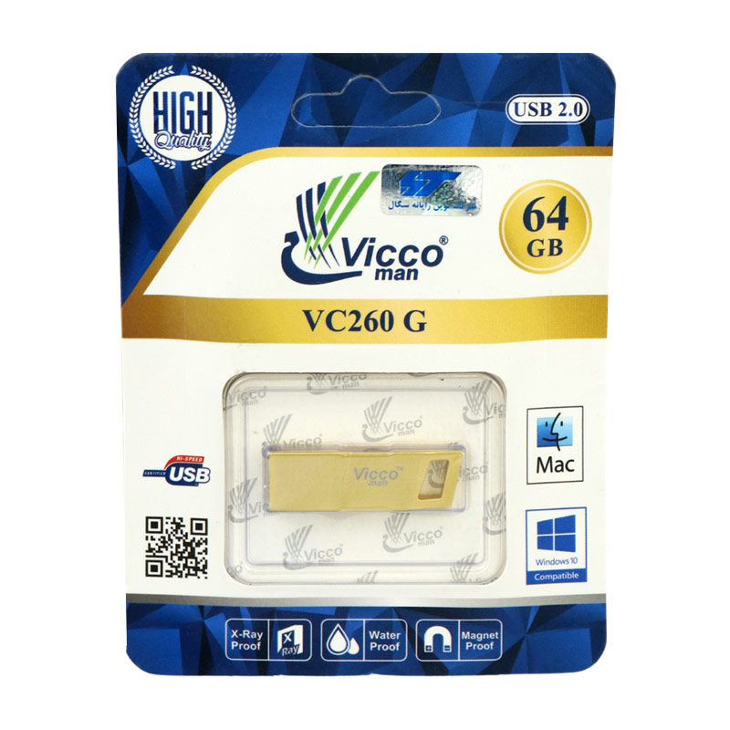 فلش 64 گیگ ویکومن ViccoMan VC260