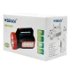 چراغ قوه شارژی 2 کاره خورشیدی ویداسی WEIDASI WD-562S