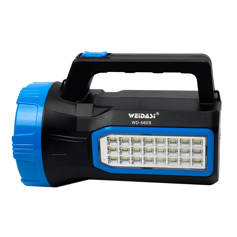 چراغ قوه شارژی 2 کاره خورشیدی ویداسی WEIDASI WD-562S
