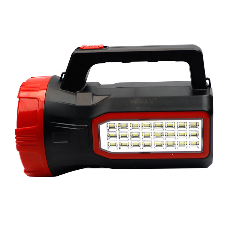 چراغ قوه شارژی 2 کاره خورشیدی ویداسی WEIDASI WD-562S