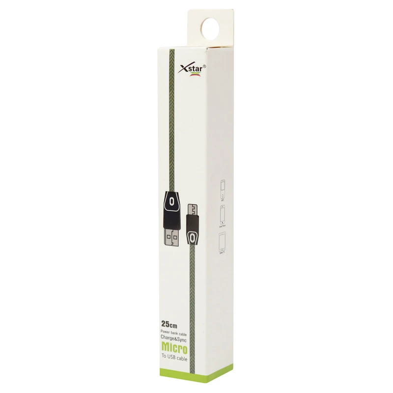 کابل کوتاه میکرو یو اس بی Xstar 25cm