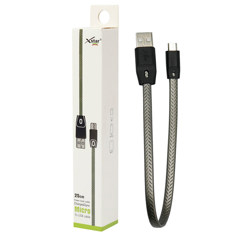 کابل کوتاه میکرو یو اس بی Xstar 25cm