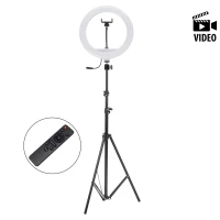 رینگ لایت پایه دار 12 اینچ YQ-320A