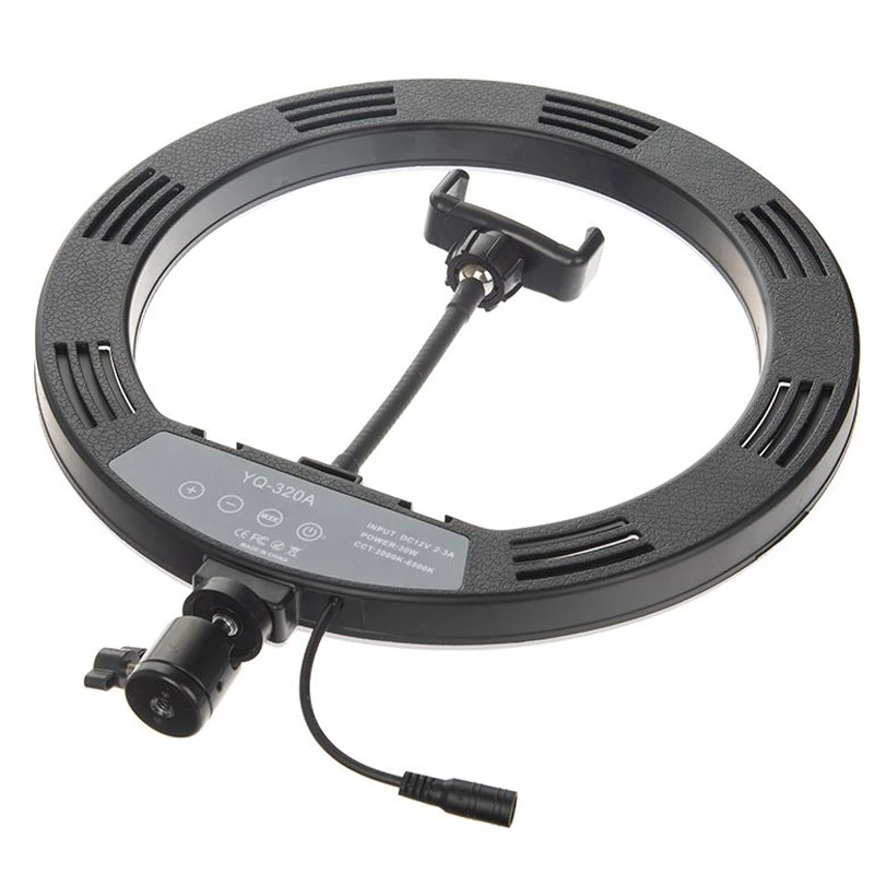 رینگ لایت پایه دار 12 اینچ YQ-320A