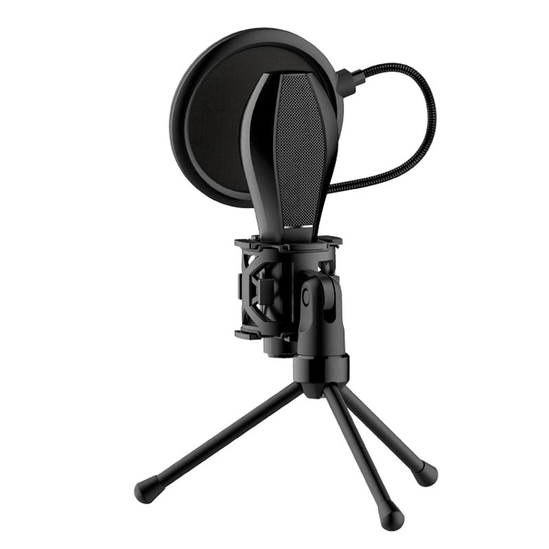 پاپ فیلتر میکروفون یانمای Yanmai PS-2 + سه پایه لرزشگیر