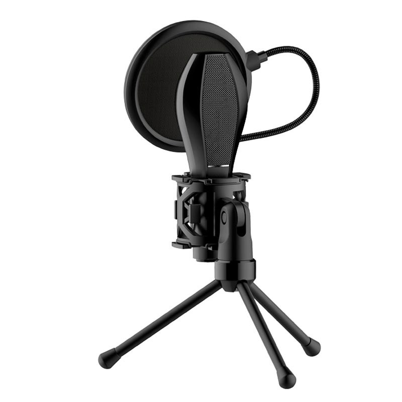 پاپ فیلتر میکروفون یانمای Yanmai PS-2 + سه پایه لرزشگیر
