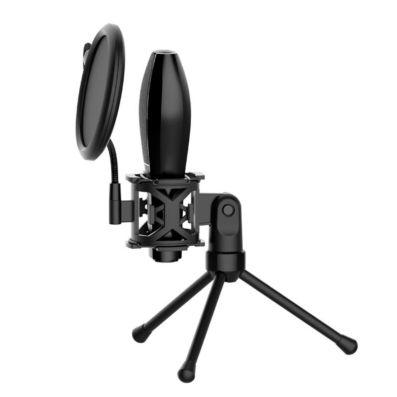 پاپ فیلتر میکروفون یانمای Yanmai PS-2 + سه پایه لرزشگیر