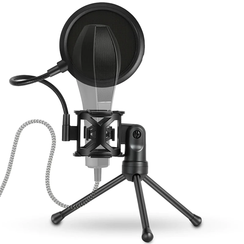 پاپ فیلتر میکروفون یانمای Yanmai PS-2 + سه پایه لرزشگیر