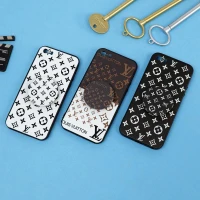 قاب فانتزی برجسته + پاپ سوکت طرح LV آیفون iPhone 5/5s سری D