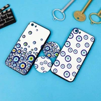 قاب فانتزی برجسته + پاپ سوکت طرح چشم و نظر آیفون iPhone 5/5s سری D