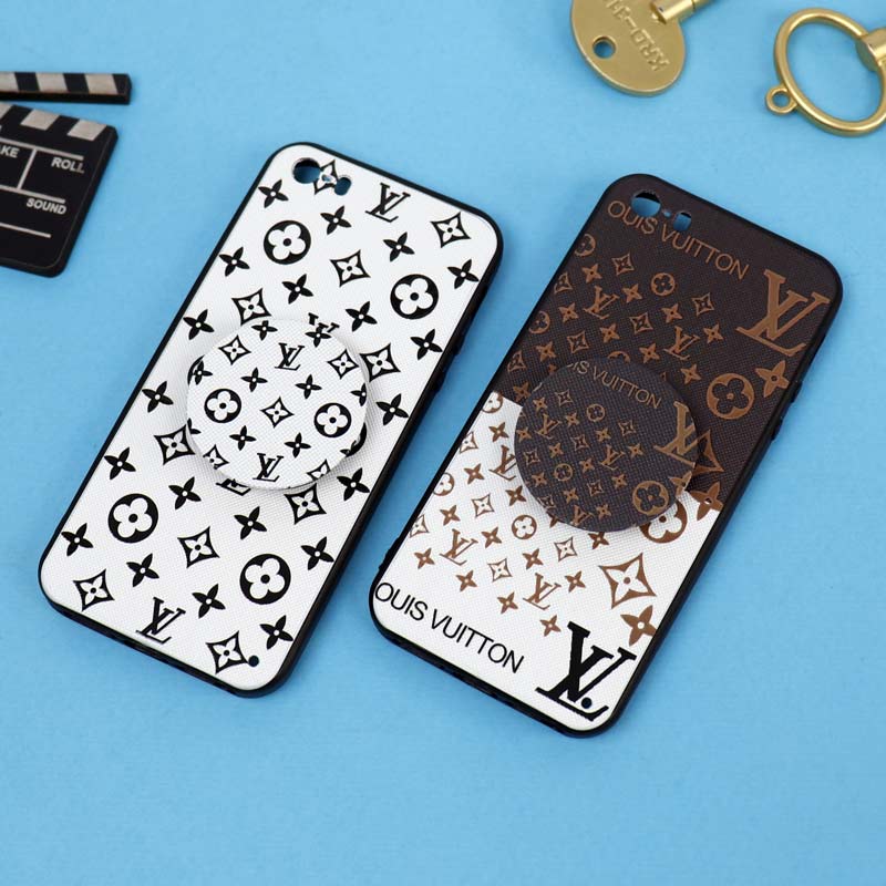 قاب فانتزی برجسته + پاپ سوکت طرح LV آیفون iPhone 5/5s سری D